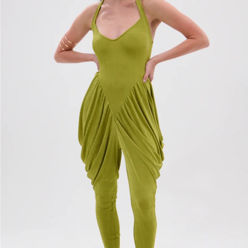 AKIRA Lime Green Women's Jumpsuit